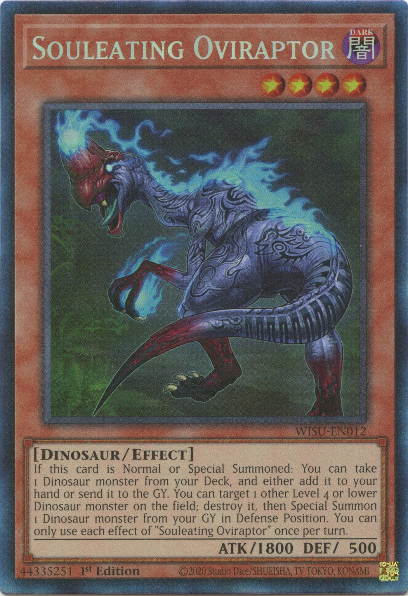 Souleating Oviraptor [WISU-EN012] Collector's Rare | Total Play