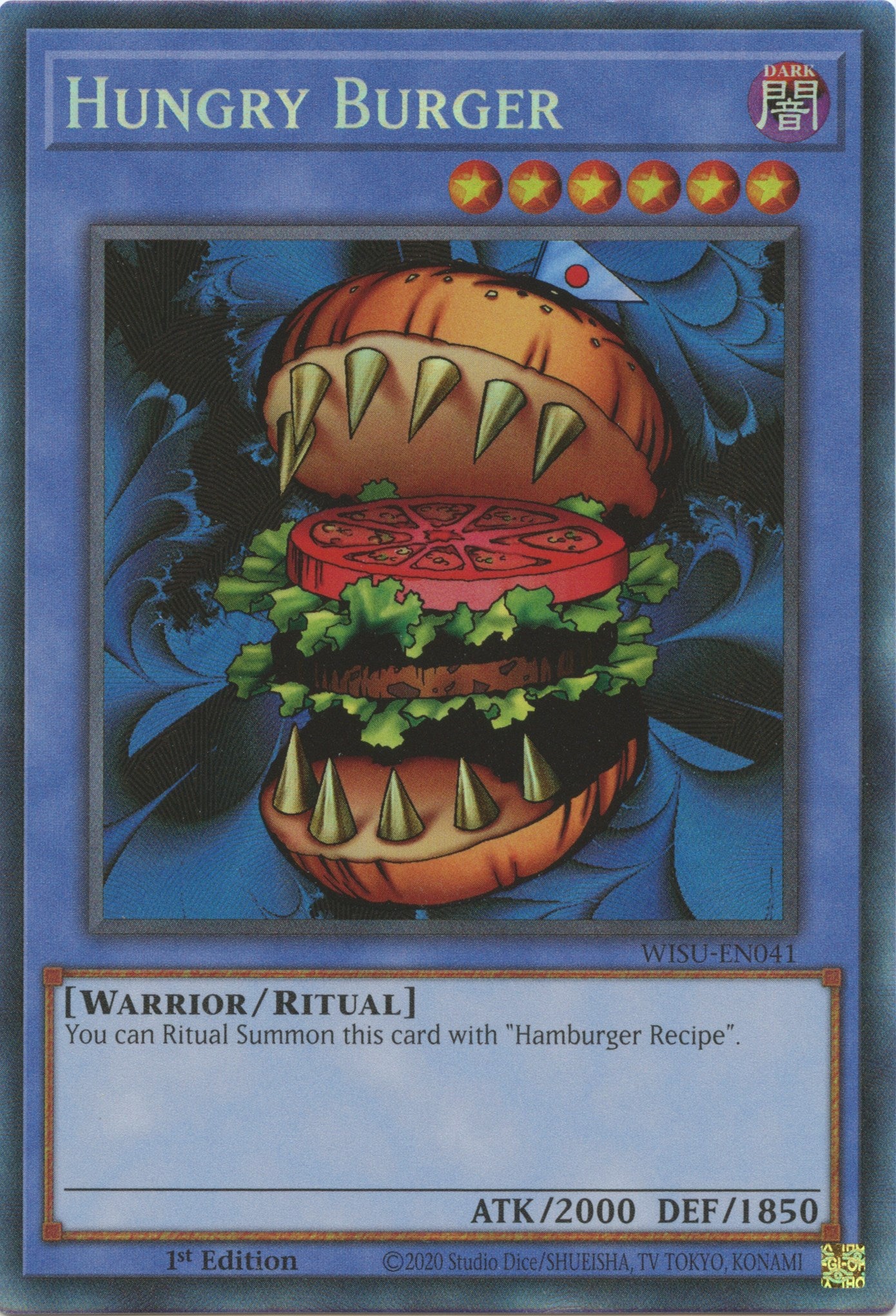 Hungry Burger [WISU-EN041] Collector's Rare | Total Play