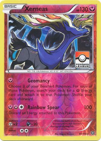 Xerneas (81/114) (Steam Siege League Promo) [XY: Steam Siege] | Total Play