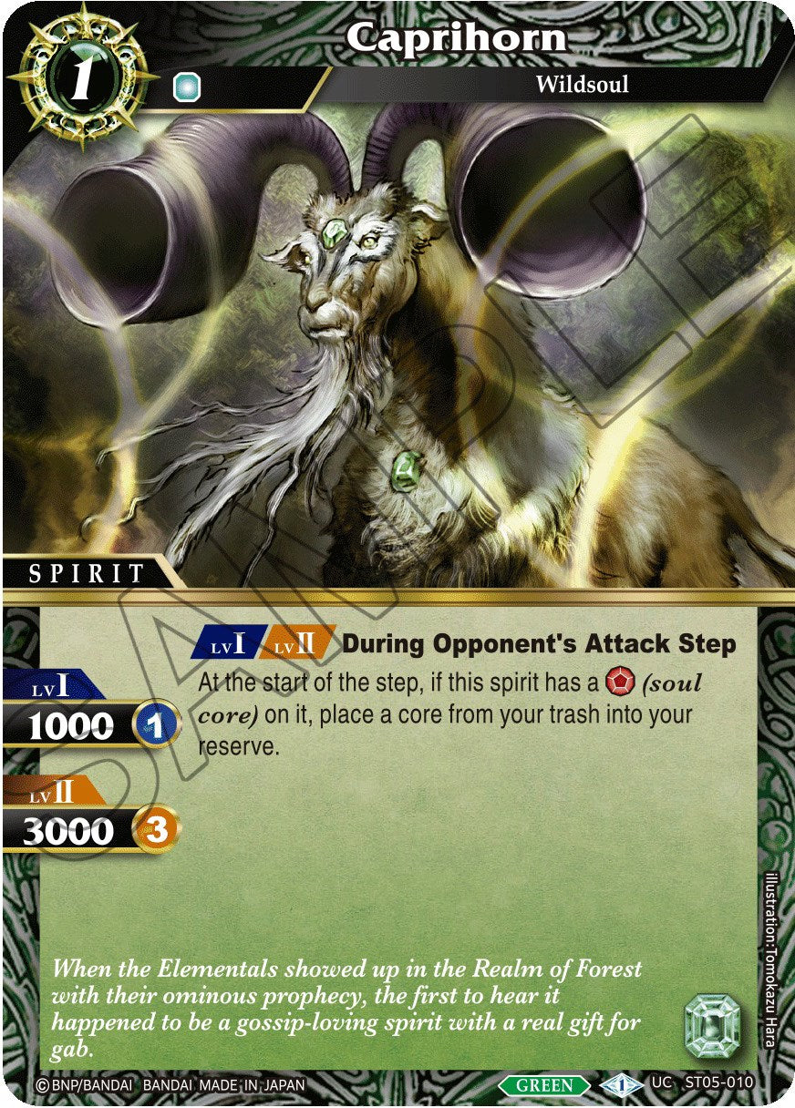 Caprihorn (ST05-010) [Starter Deck 05: Verdant Wings] | Total Play