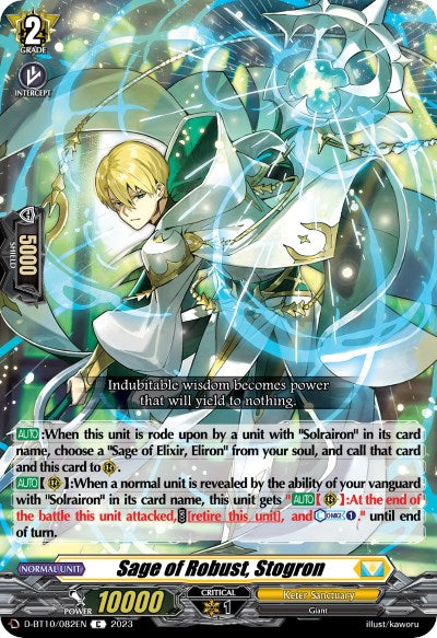 Sage of Robust, Stogron (D-BT10/082EN) [Dragon Masquerade] | Total Play