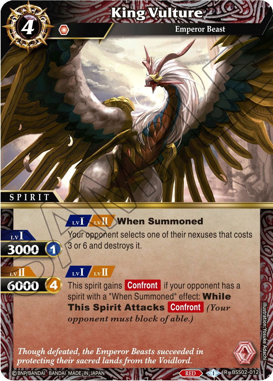 King Vulture (BSS02-012) [False Gods] | Total Play