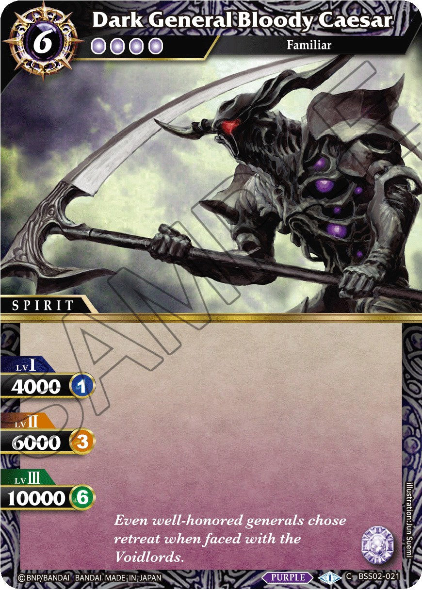 Dark General Bloody Caesar (BSS02-021) [False Gods] | Total Play