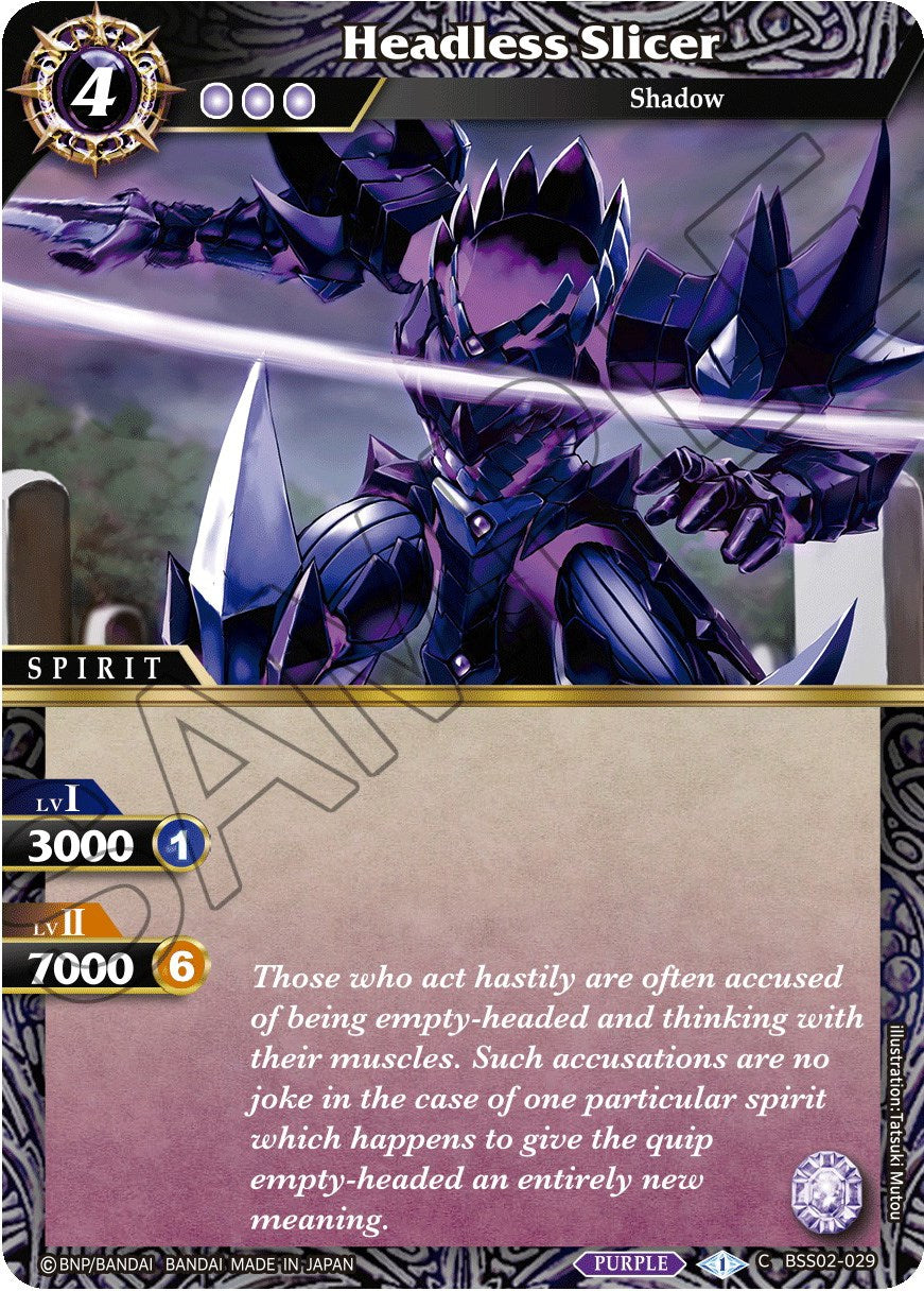 Headless Slicer (BSS02-029) [False Gods] | Total Play