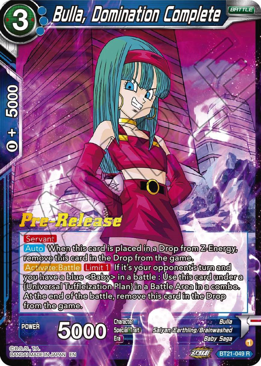 Bulla, Domination Complete (BT21-049) [Wild Resurgence Pre-Release Cards] | Total Play