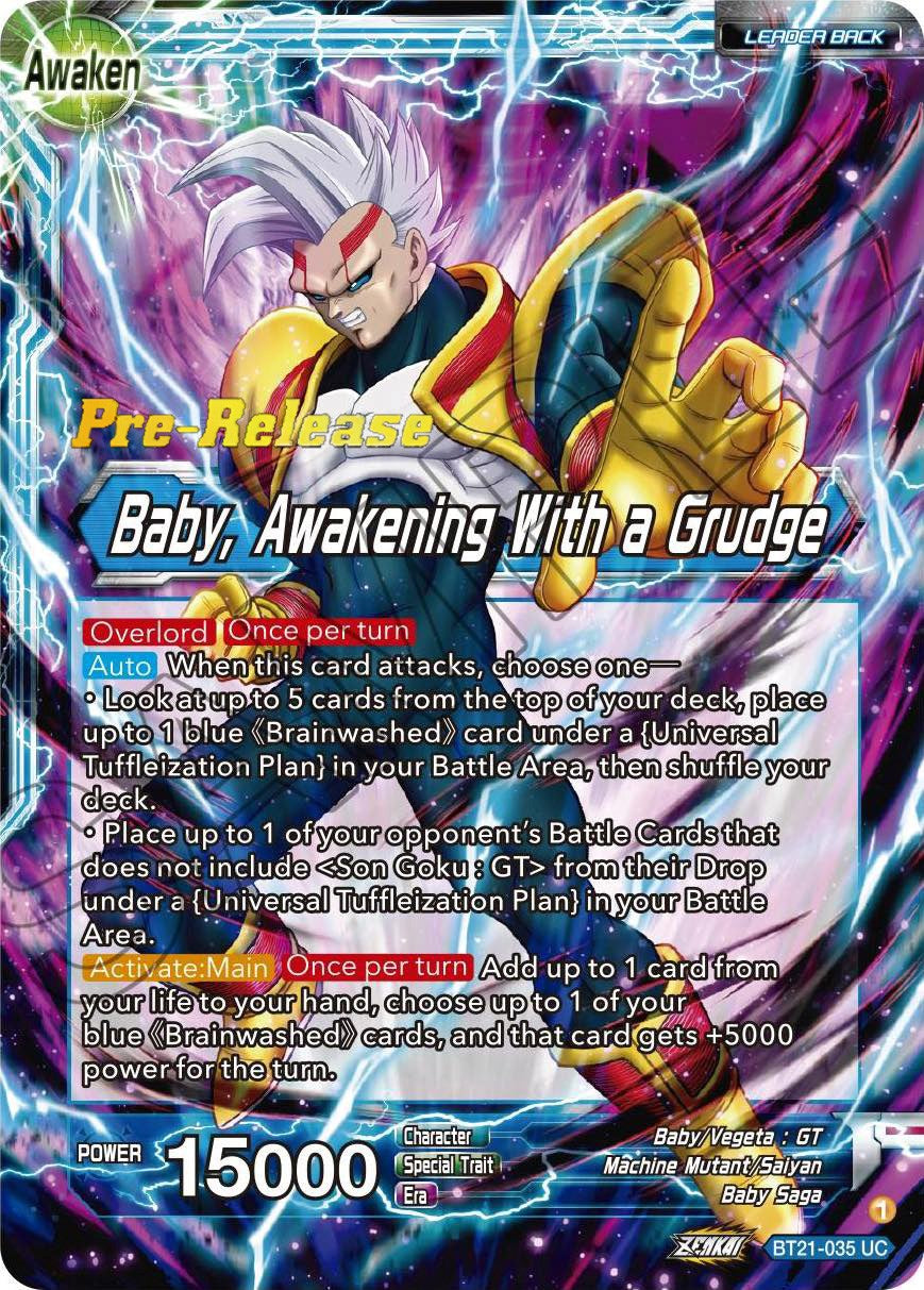 Baby // Baby, Awakening With a Grudge (BT21-035) [Wild Resurgence Pre-Release Cards] | Total Play