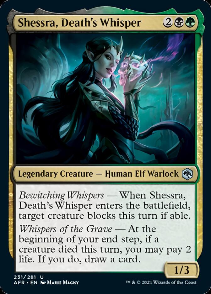 Shessra, Death's Whisper [Dungeons & Dragons: Adventures in the Forgotten Realms] | Total Play
