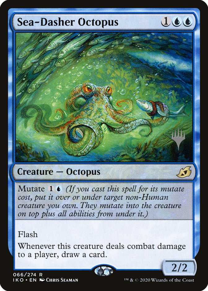 Sea-Dasher Octopus (Promo Pack) [Ikoria: Lair of Behemoths Promos] | Total Play