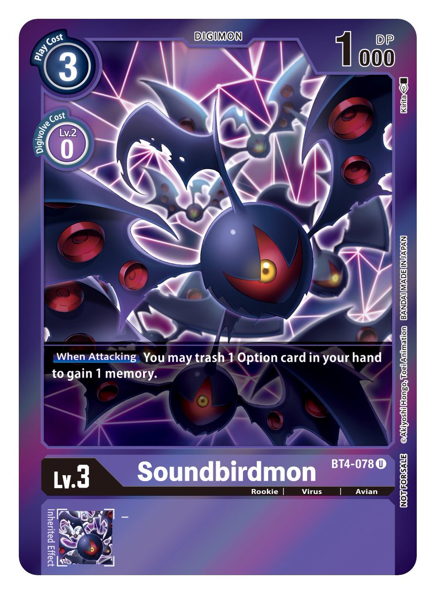 Soundbirdmon [BT4-078] (Event Pack 2) [Great Legend] | Total Play