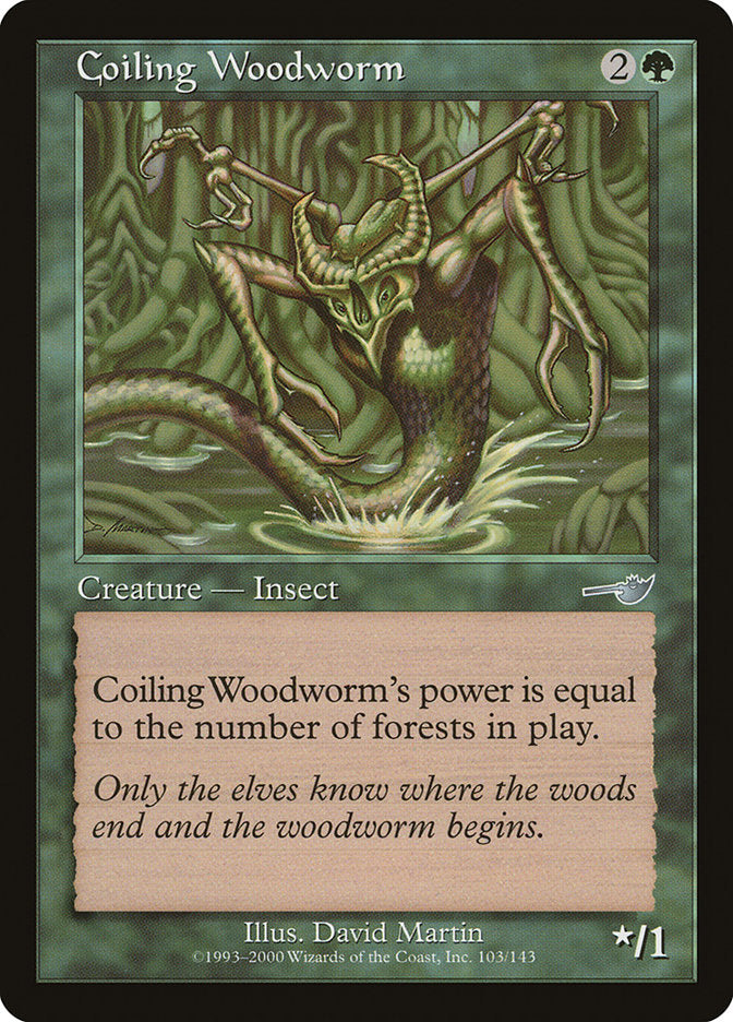 Coiling Woodworm [Nemesis] | Total Play