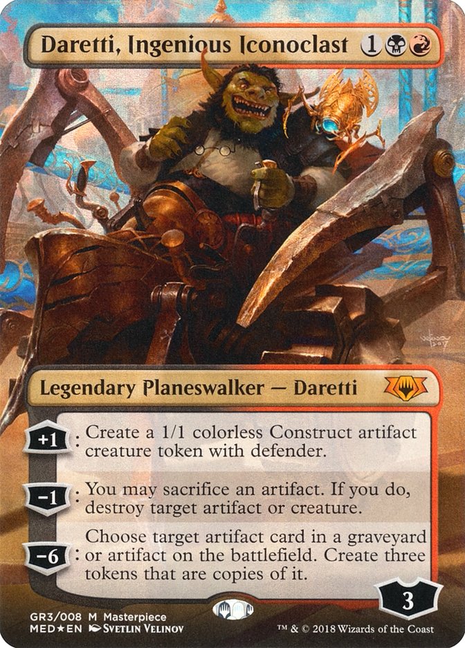 Daretti, Ingenious Iconoclast [Mythic Edition] | Total Play