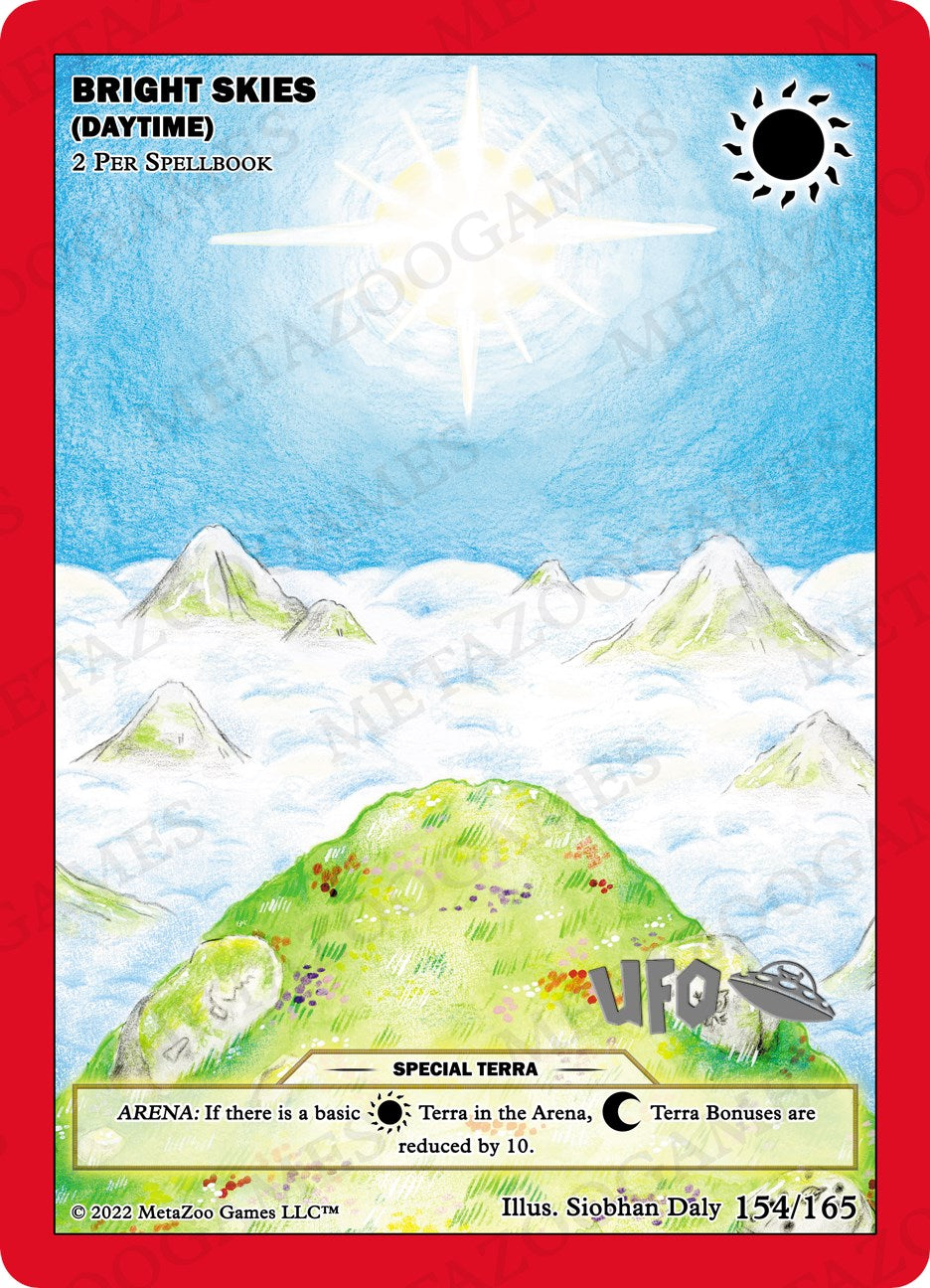 Bright Skies (Dusk) [Cryptid Nation: UFO First Edition Spoiler Pack] | Total Play