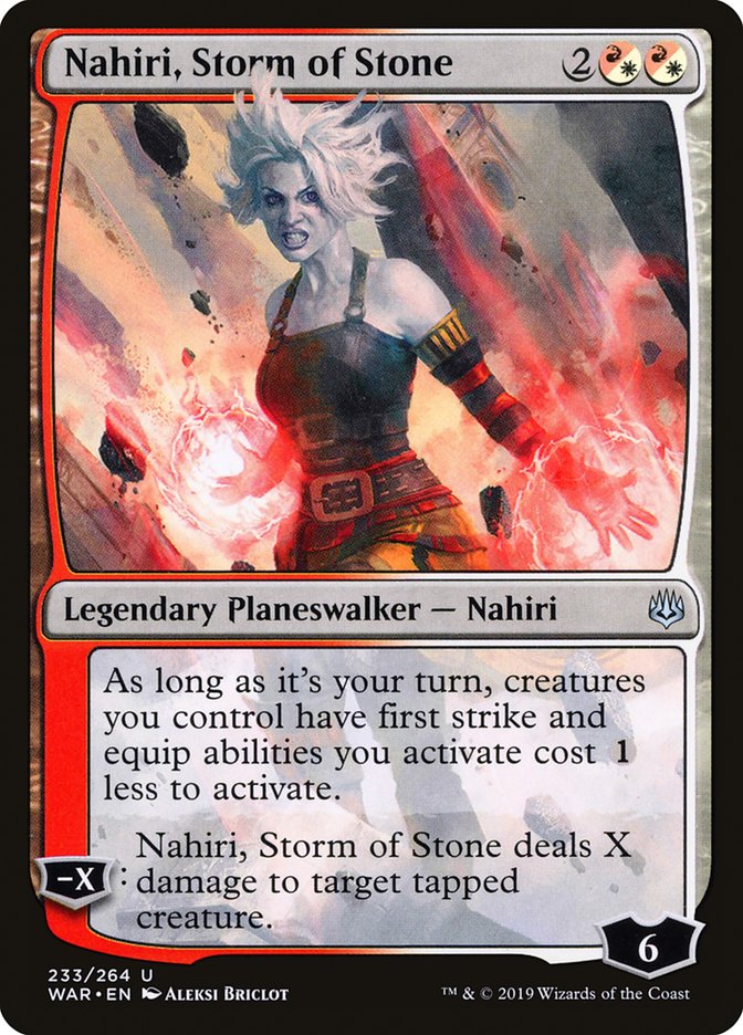 Nahiri, Storm of Stone [War of the Spark] | Total Play