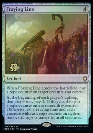 Fraying Line [Commander Legends: Battle for Baldur's Gate Prerelease Promos] | Total Play