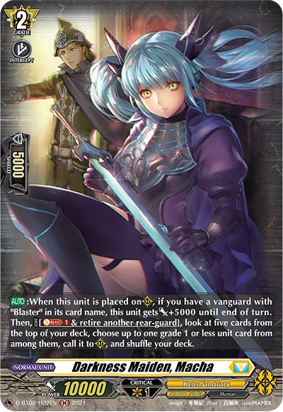 Darkness Maiden, Macha (D-BT02/H32EN) [A Brush with the Legends] | Total Play