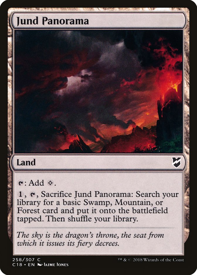 Jund Panorama [Commander 2018] | Total Play