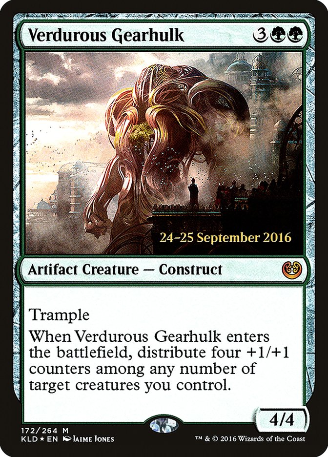 Verdurous Gearhulk [Kaladesh Prerelease Promos] | Total Play