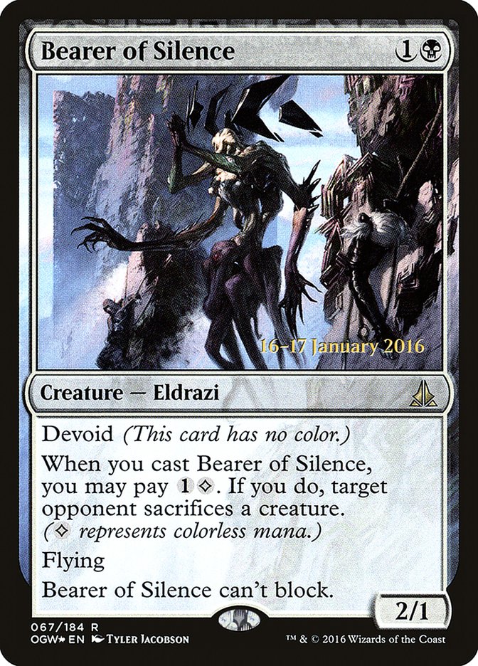Bearer of Silence [Oath of the Gatewatch Prerelease Promos] | Total Play