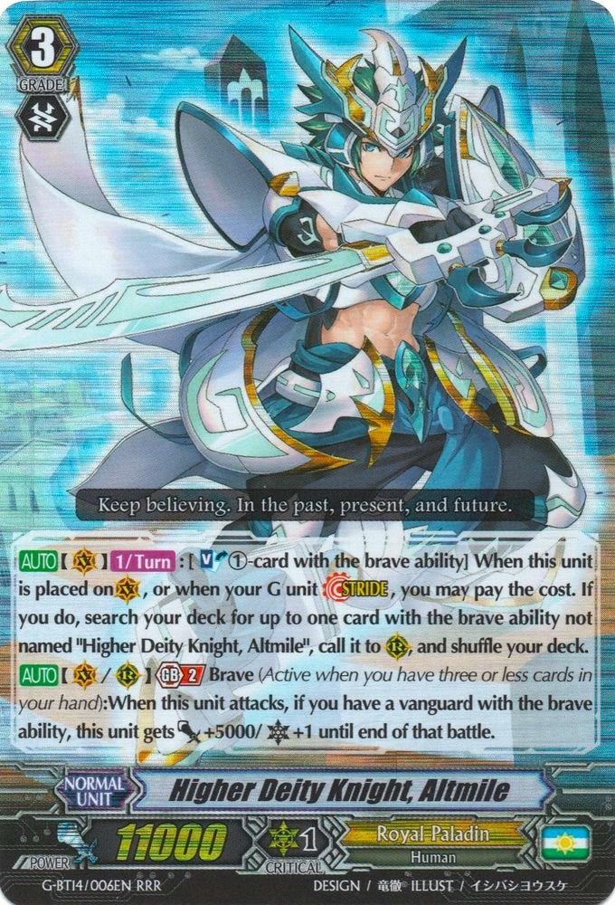 Higher Deity Knight, Altmile (G-BT14/006EN) [Divine Dragon Apocrypha] | Total Play