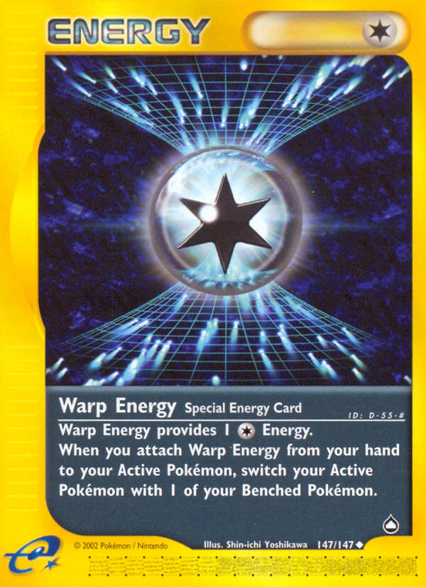 Warp Energy (147/147) [Aquapolis] | Total Play