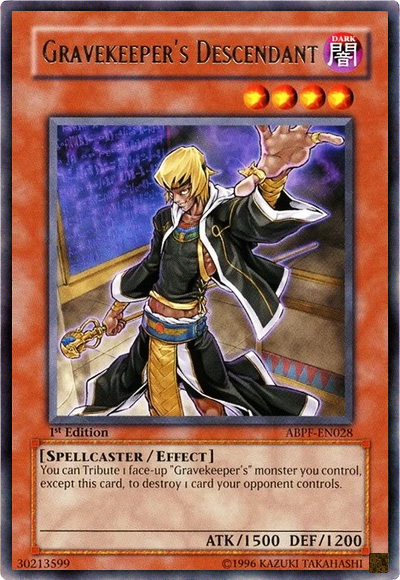 Gravekeeper's Descendant [ABPF-EN028] Rare | Total Play