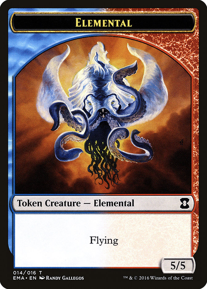 Elemental Token (014/016) [Eternal Masters Tokens] | Total Play