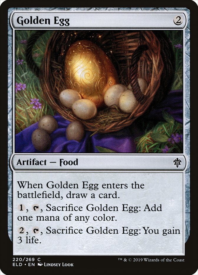 Golden Egg [Throne of Eldraine] | Total Play
