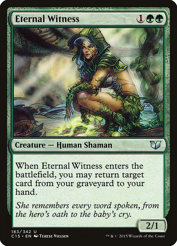 Eternal Witness [Commander 2015] | Total Play