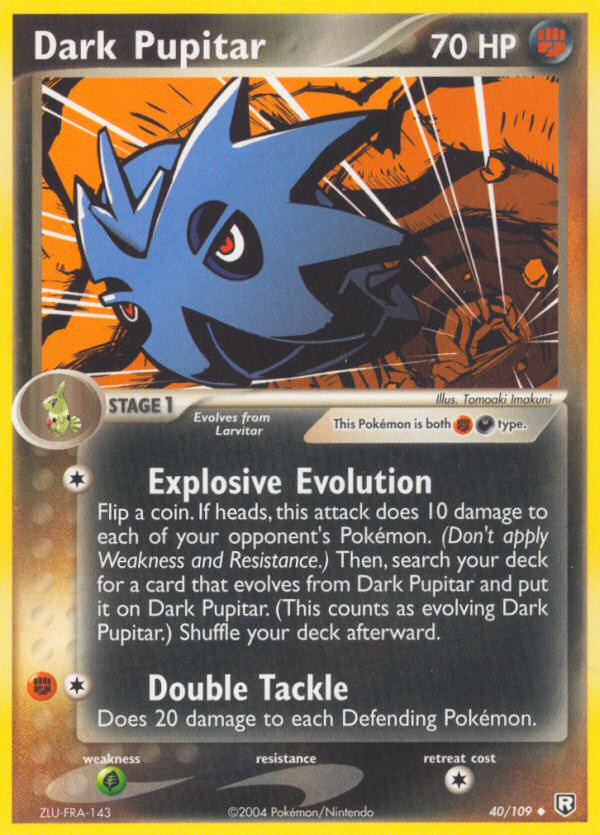 Dark Pupitar (40/109) [EX: Team Rocket Returns] | Total Play