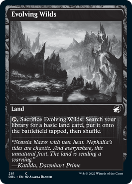 Evolving Wilds (261) [Innistrad: Double Feature] | Total Play