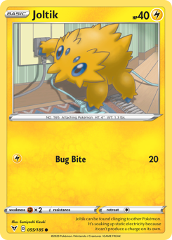 Joltik (055/185) [Sword & Shield: Vivid Voltage] | Total Play