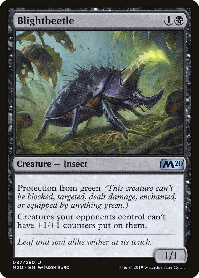 Blightbeetle [Core Set 2020] | Total Play