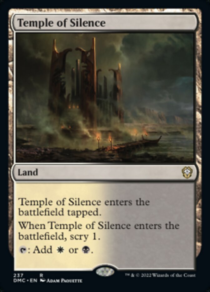 Temple of Silence [Dominaria United Commander] | Total Play