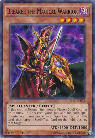 Breaker the Magical Warrior [BP03-EN005] Shatterfoil Rare | Total Play