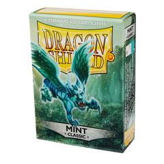 Dragon Shield: Standard 60ct Sleeves - Mint (Classic) | Total Play