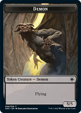 Bird Illusion // Demon Double-Sided Token [Game Night: Free-for-All Tokens] | Total Play