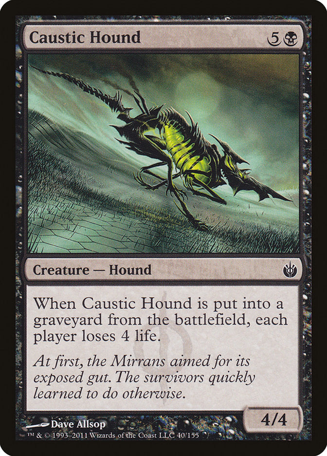 Caustic Hound [Mirrodin Besieged] | Total Play