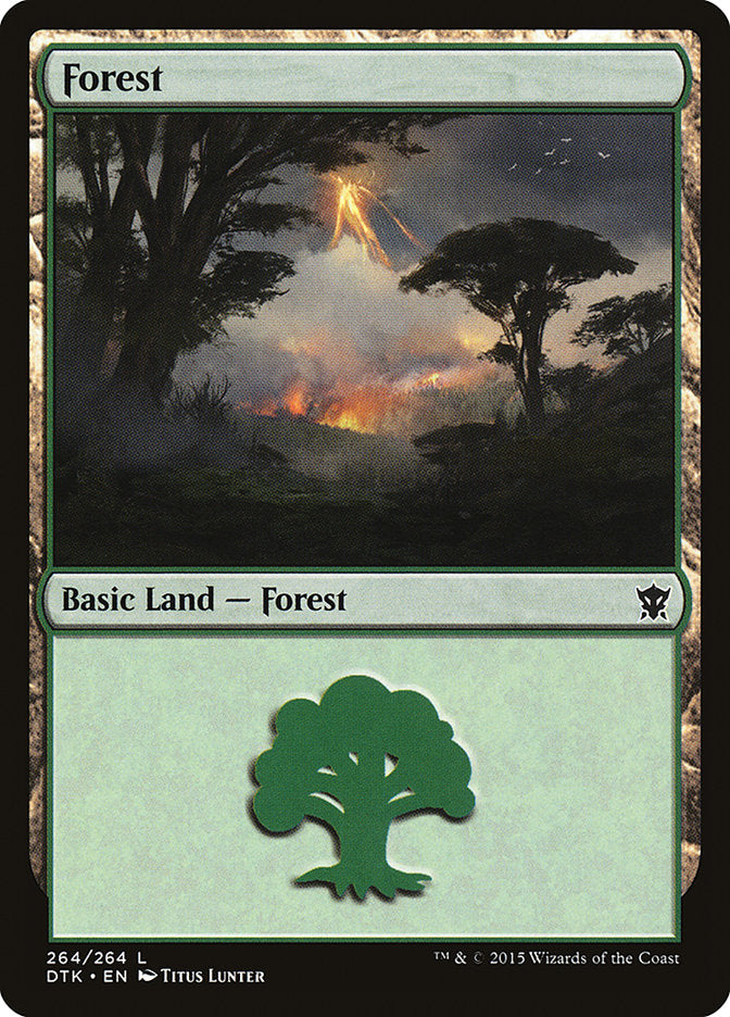 Forest (264) [Dragons of Tarkir] | Total Play