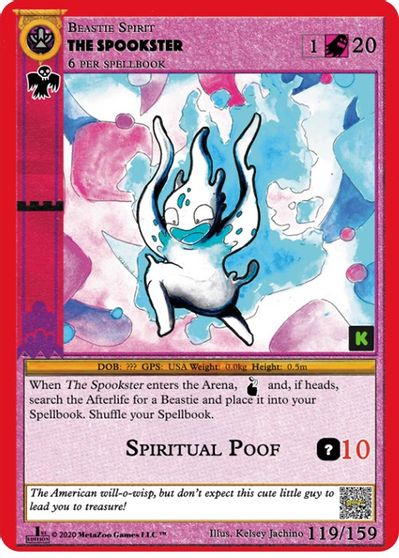 The Spookster [Cryptid Nation: Kickstarter Edition] | Total Play