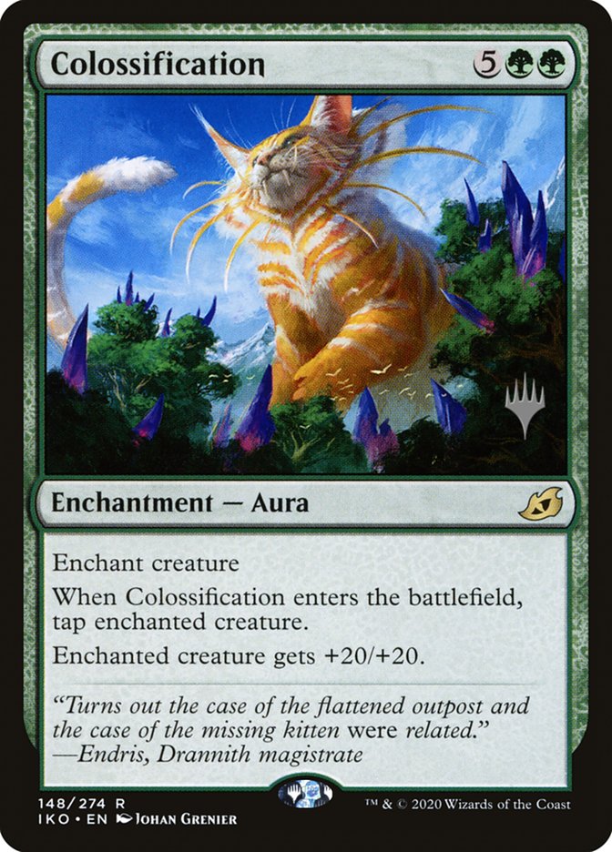 Colossification (Promo Pack) [Ikoria: Lair of Behemoths Promos] | Total Play