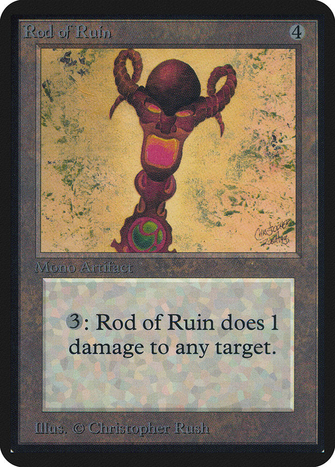 Rod of Ruin [Alpha Edition] | Total Play