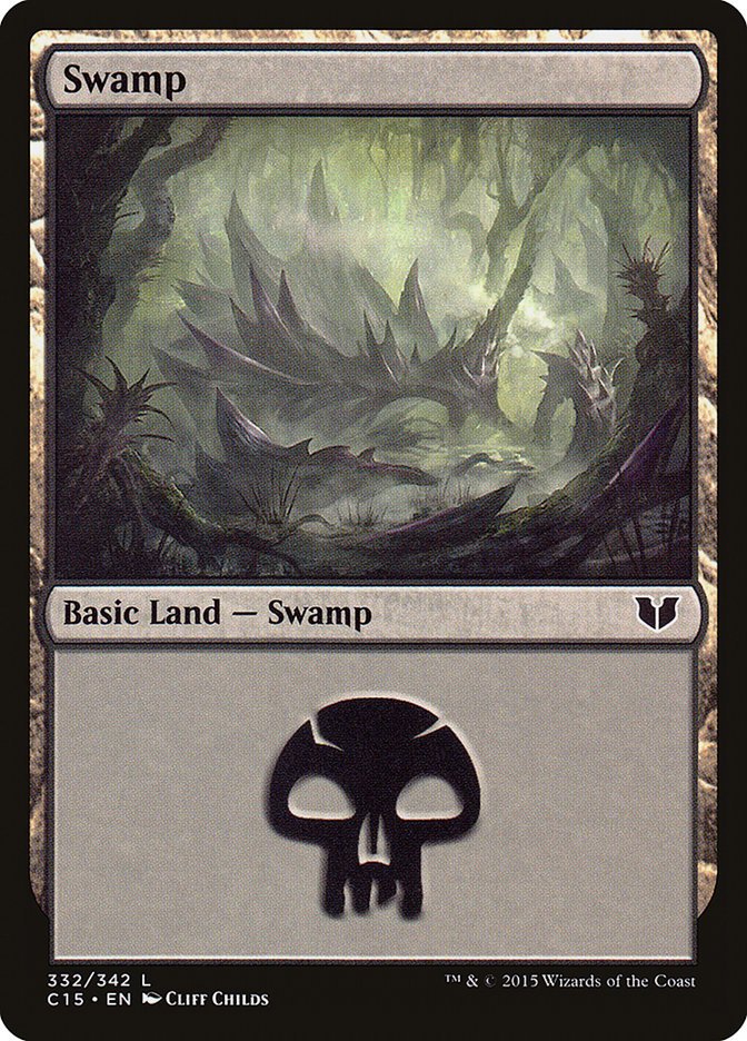 Swamp (332) [Commander 2015] | Total Play