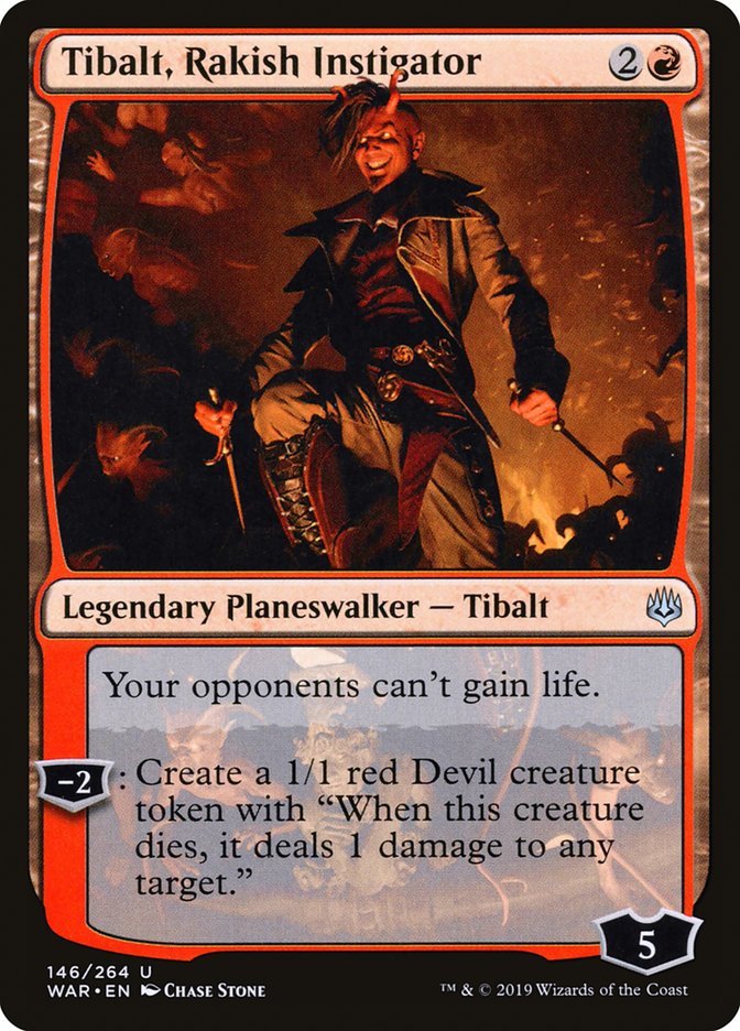 Tibalt, Rakish Instigator [War of the Spark] | Total Play