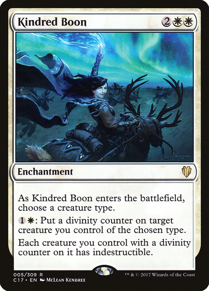 Kindred Boon [Commander 2017] | Total Play