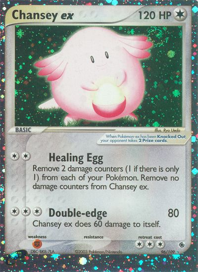 Chansey ex (96/109) [EX: Ruby & Sapphire] | Total Play