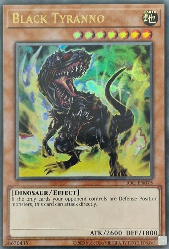 Black Tyranno (25th Anniversary) [IOC-EN075] Ultra Rare | Total Play