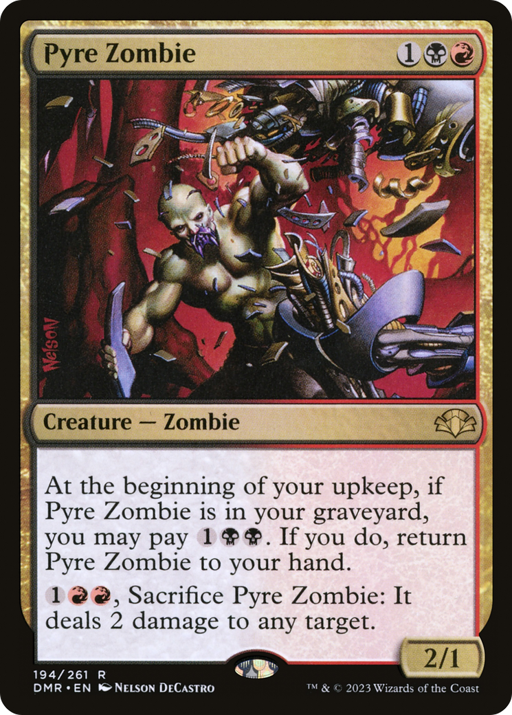 Pyre Zombie [Dominaria Remastered] | Total Play