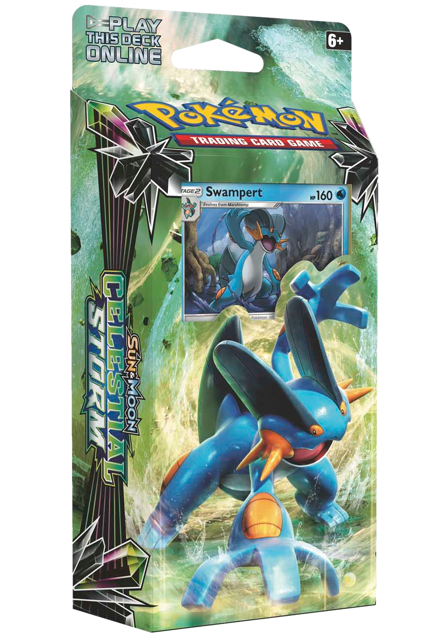 Sun & Moon: Celestial Storm - Theme Deck (Hydro Fury) | Total Play