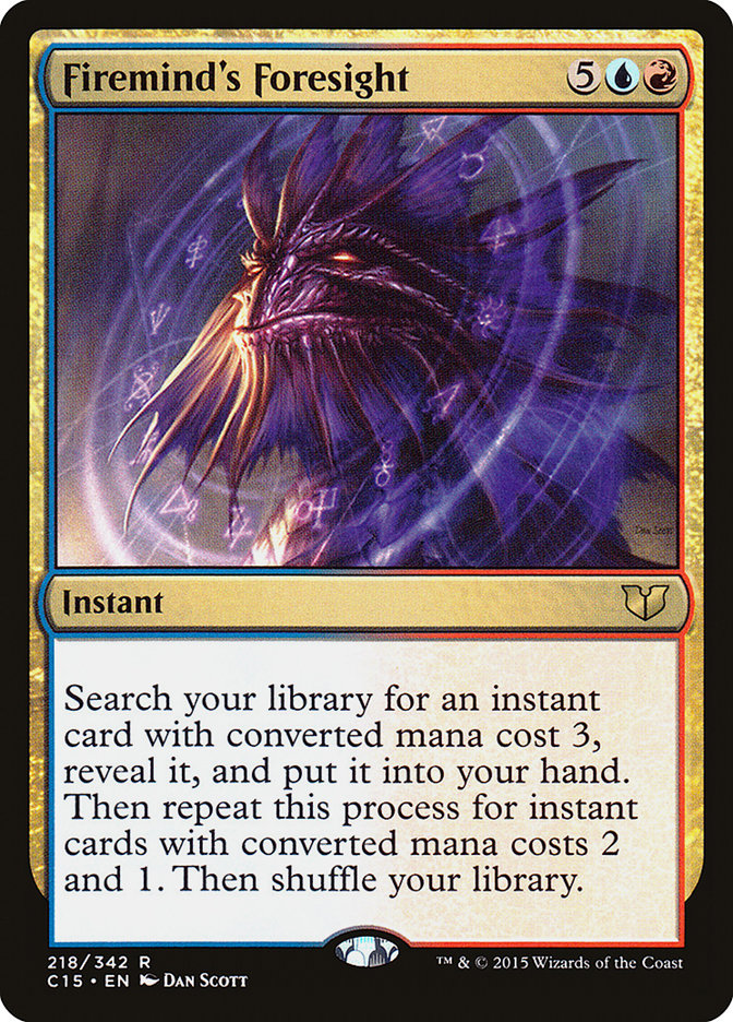 Firemind's Foresight [Commander 2015] | Total Play