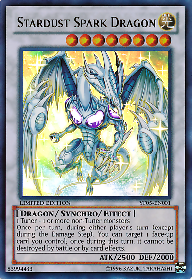 Stardust Spark Dragon [YF05-EN001] Ultra Rare | Total Play